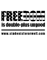freedom is double-plus ungood